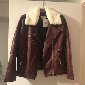 NWT Noize Original Vegan Leather Jacket
